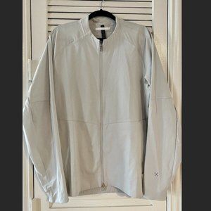 Lululemon Airing Easy Bomber Jacket Custom NWT XL Sea Salt